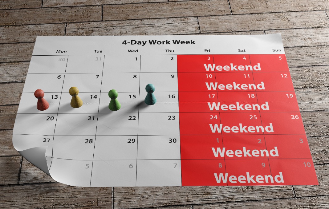 The four-day workweek.